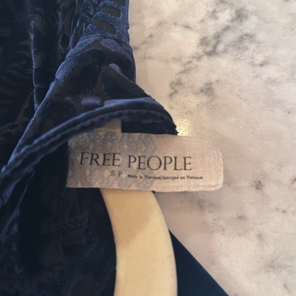 Free People Velvet mini dress - Picture 9 of 9